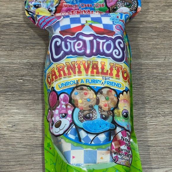 Other - Carnivalitos Plush Toy - Blue and White